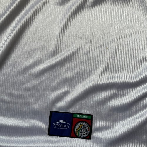 RARA MAGLIA CALCIO ATLETICA MESSICO 2001 SELEZIONE MESSICANA blanco marquez vela - Foto 3 di 13