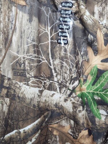 NWT Real Tree Edge Staghorn Creek Long Sleeve Camo Polyester T-Shirt Size 2XL - Picture 6 of 7