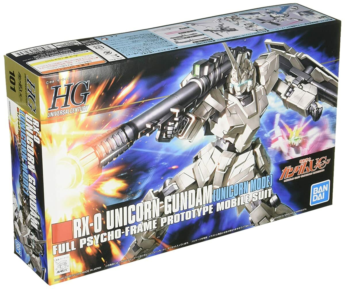 Bandai 5058264 Rx-0 Unicorn Gundam (Unicorn Mode) Hguc Model