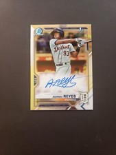 2021 Bowman Chrome ADINSO REYES RC AUTO 1st Bowman Tigers #CPA-ARE