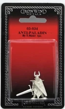 Ral Partha 03-034 Anti-Paladin (Player Characters) Fighter Warrior Knight Lord