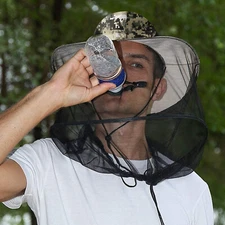 Anti-mosquito Bugs Bee Hood Bee Picking Hat Mesh Hat Breathable Mesh Hat Mesh He