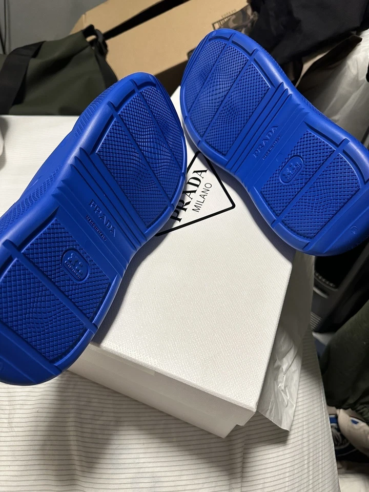 Mulas de goma PRADA de papaya talla 8 Foto 3 de 3