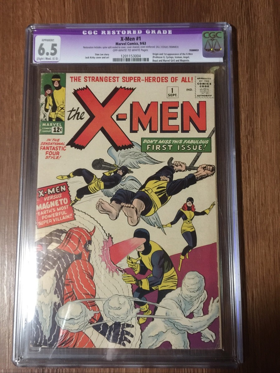 X-MEN#1(1963年刊行復刻版) CGC9.8点 アメコミリーフ 【公式通販】