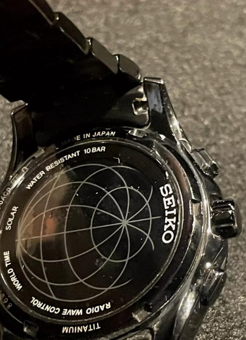 Seiko Briz World Time Saga009 8B53-0Ac0 | eBay Seiko Briz World Time Saga009 8B53-0Ac0 | eBay