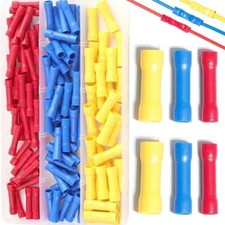120pcs Electrical wire connectors Insulated Tubular Copper tube terminals