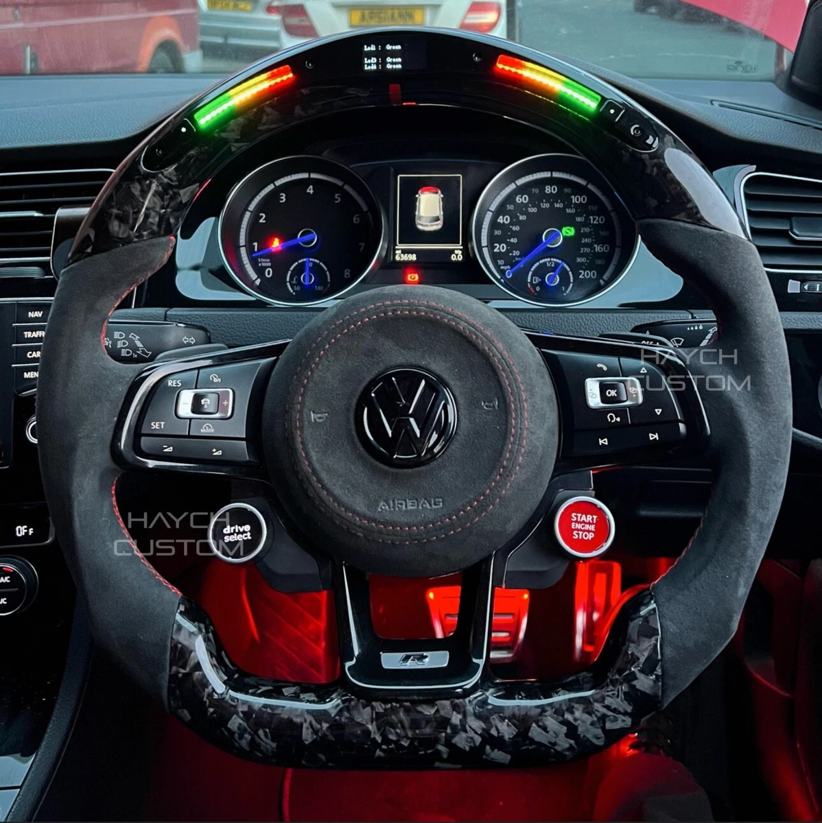 Jetta steering wheel sale light