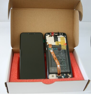 ORIGINAL HUAWEI MATE 20 LITE SCHWARZ LCD BILDSCHIRM SERVICE PACK NEU 02352DKK 02352GTW