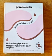 Grace & Stella Moisturizing Eye Masks - 6 pair -Sealed Box- Ships free