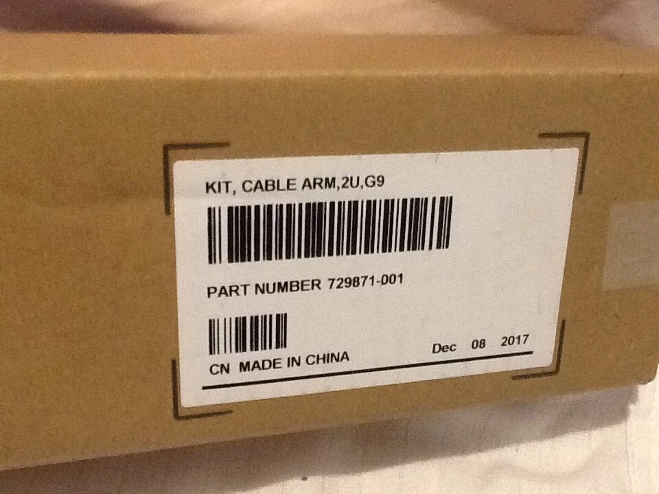 HP 2U Cable Management Arm Kit G9 - 729871-001.ref:CD_18 - Image 2 of 3