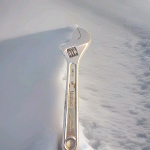 Great Neck AW6 Adjustable Wrench 8" Long Made In Japan Forged Preowned