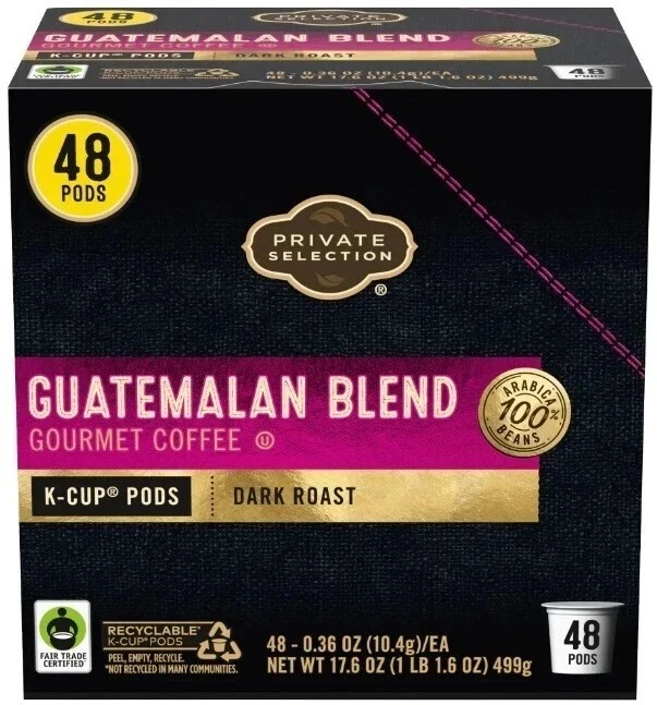 K-Cups de café de mezcla de selección privada guatemalteca 96 quilates mejor por 7/2O25 Foto 2 de 4