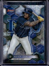 2023 Bowman's Best Xavier Isaac Top Prospects Refractor #TP-2 Rays