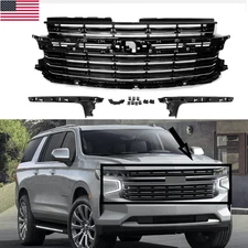 For 2021 - 2024 Chevrolet Tahoe Suburban LT Premier Front Upper Grille 85633892
