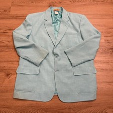 Habands Gold Coast 46R Light Blue Mens Blazer...