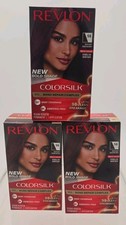 Lot of 3 Revlon Colorsilk Radiant Raspberry 56 Permanent Hair Dye
