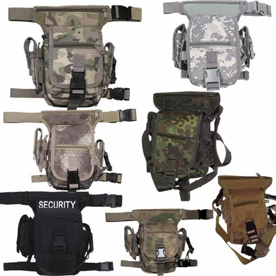 Hip Bag von MFH Bauchtasche Gürteltasche mit Bein- und Gürtelbefestigung Tasche