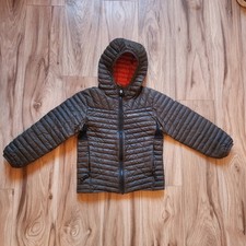 Eddie Bauer Down Puffer Kids XXS 3T, 4T Green Orange