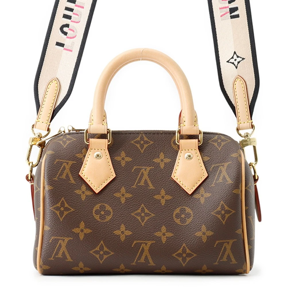 Vuitton — LOUIS VUITTON Speedy Bandouliere Size 20 Monogram Brown M46234
