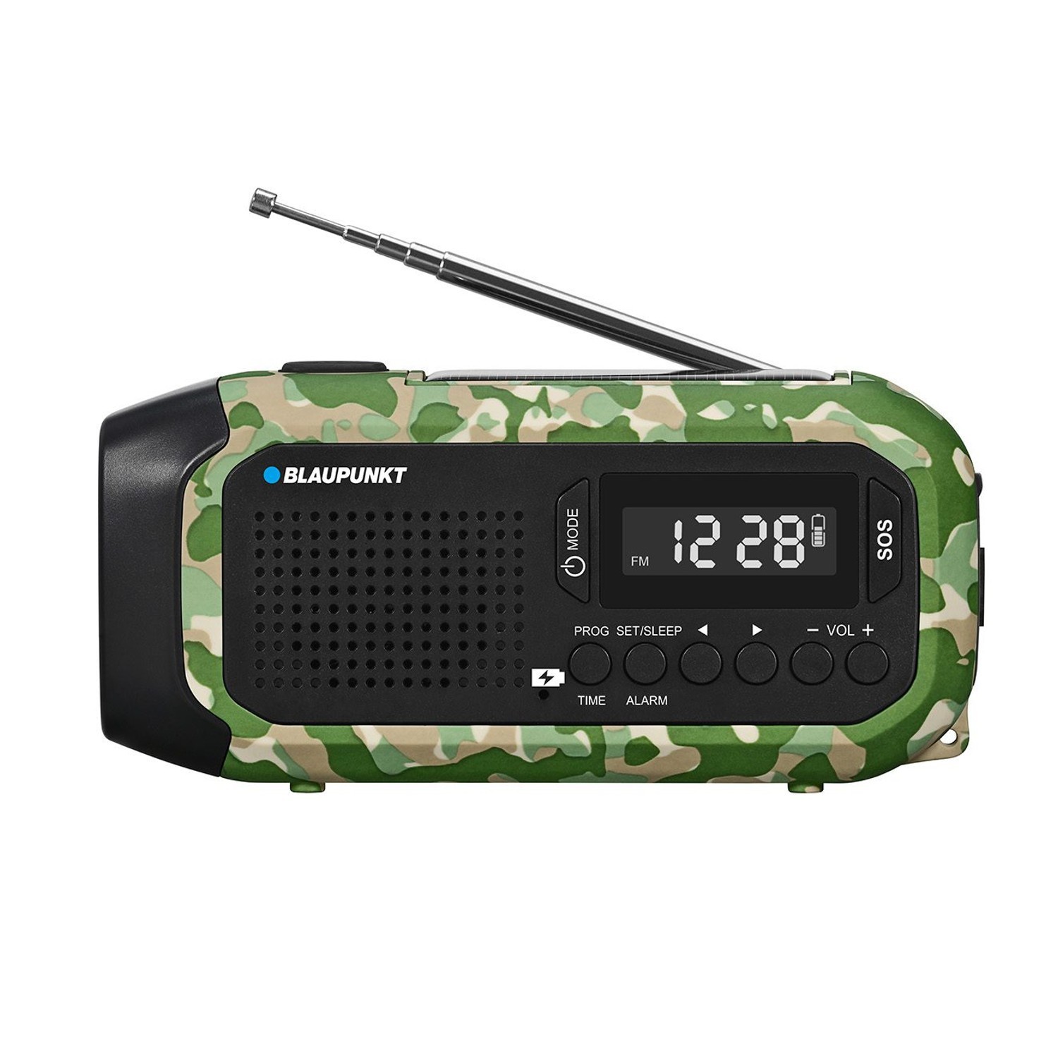 Radio portable et lampe torche Blaupunkt pour le camping et les randonnées