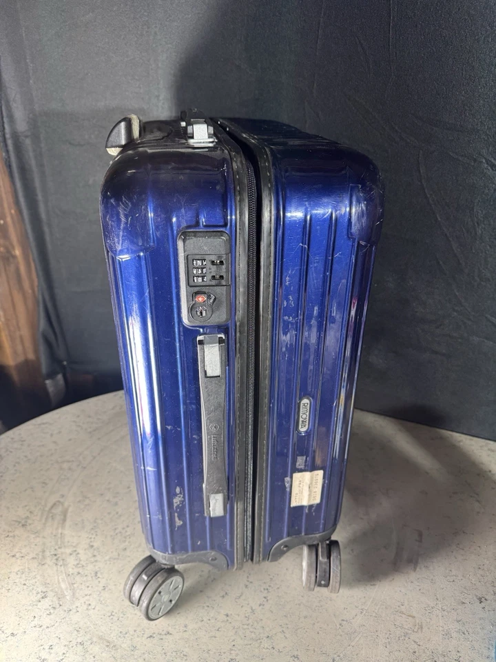 RIMOWA Essential Cabin Valigia Blu 4 Ruote Trolley (7016) - Immagine 3 di 4