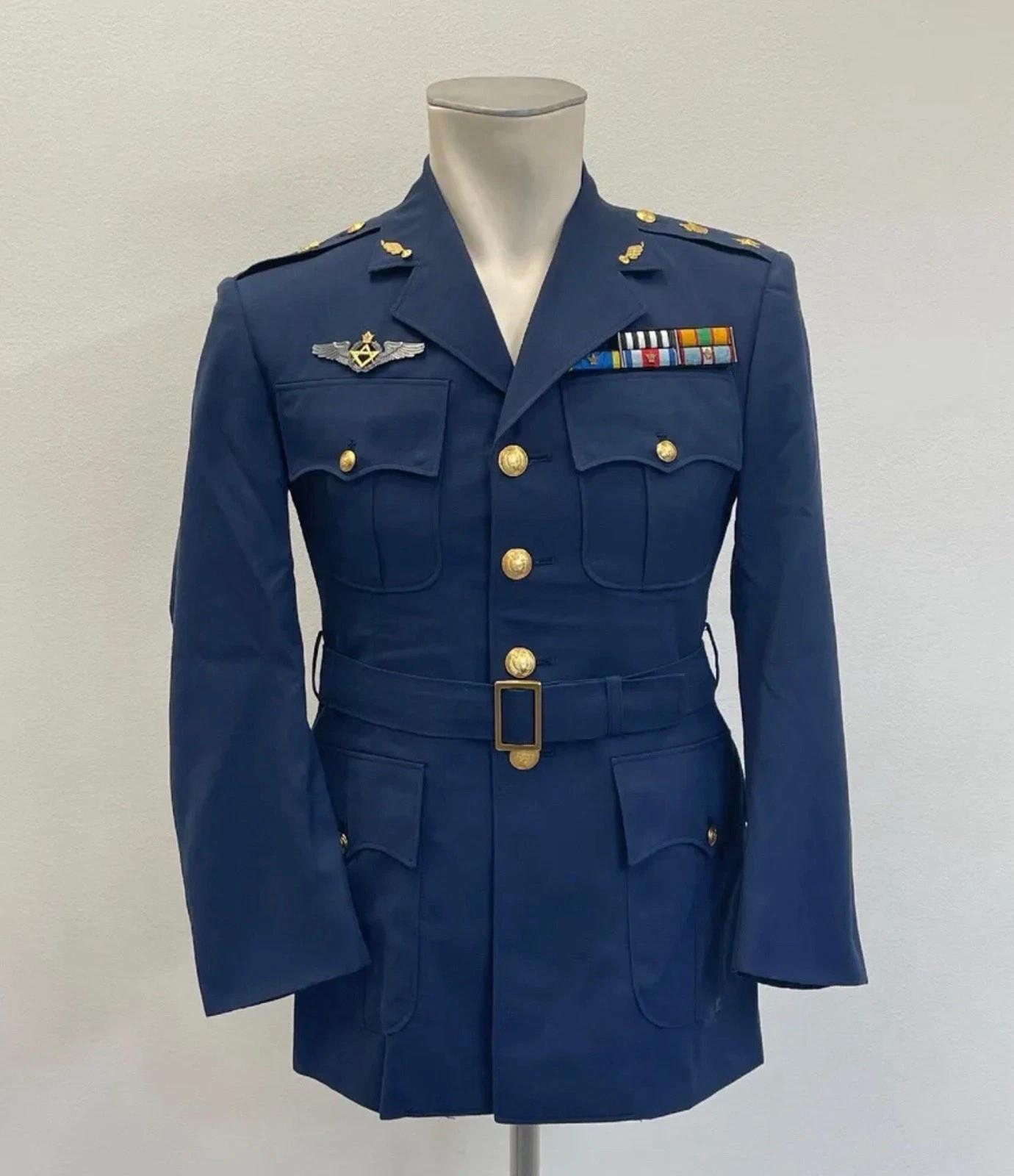 Unopened Vintage Imperial Iranian Air Force Uniform Jacket Rare Item 1970s