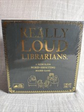 Really Loud Librarians Game, NEW/Sealed, 8 Yr. +, Party Game, 2 Players