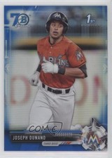 2017 Bowman Draft Chrome Blue Refractor 70th Anniversary /200 Joseph Dunand 0l9t