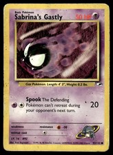 2000 Gym - Heroes Sabrina’s Gastly Basic/Common #93