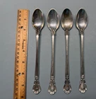Sterling Silver Gorham Chantilly Iced Tea Spoons Victorian Lot of 4 Spoon