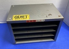 Vintage 12 Drawer Wall Hang Metal Storage Skotch Kabinette Garage Organizer 70s 