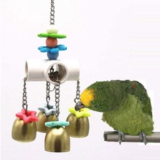 Bird Cage Biting Toy for African Grey Macaws Cockatoos Large Parrot Chewing