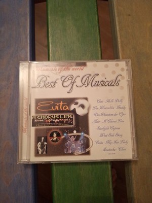 Musical of the World  Best of Musicals  Evita  A Cohorus Line   doppel CD