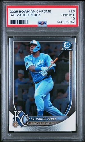 Salvador Perez [Yellow Geometric Refractor] #23
