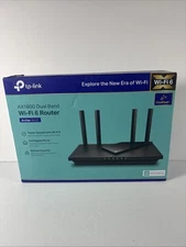TP-Link AX1800 Works with Alexa Dual Band Gigabit Router - Black