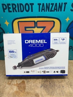 Dremel 4000 1.6A Corded Rotary Tool w/ 32 Acc., 2 Attach., & Case (E10049435)