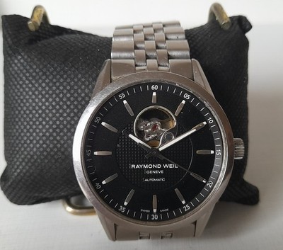 Raymond Weil Mens Watch 2710 Automatic Swiss 26 Jewels Sapphire Crystal 