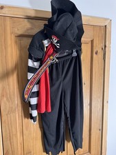 Pirate Costume Kids World Book Day Size L Five Part Set Fancy Dress