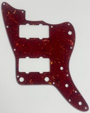 For Fit Fender US Jazzmaster Style Guitar Pickguard 4 Ply Red Tortoise