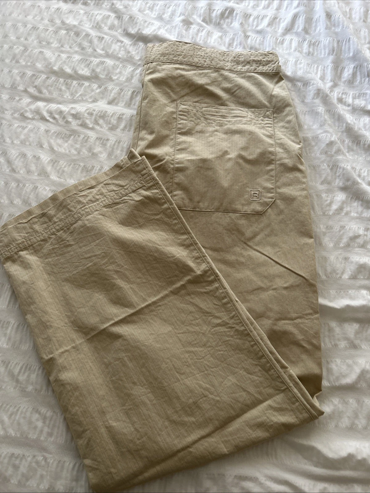Rohan Easywear Pants Walking Active Trekking Trousers Cotton Blend Beige Large
Opens in a new window