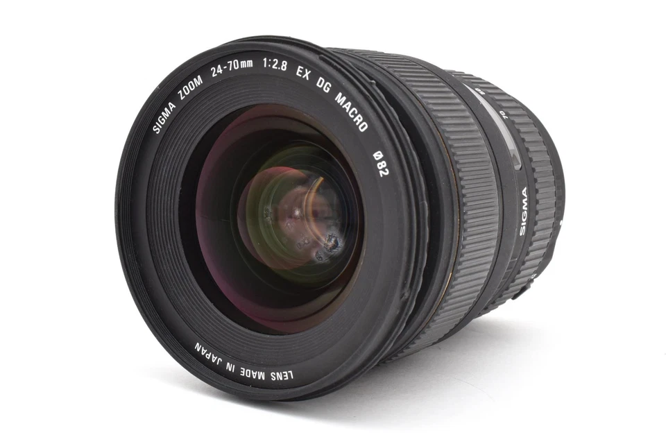 Sigma 24-70mm F/2.8 EX DG MACRO Lens for Canon EF [READ] w/Hood,Case Japan Y2106 - Image 2 of 4