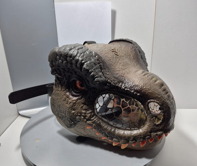 Jurassic World Dominion Tyrannosaurus Rex Chomp 'n Roar Sounds Mask Mattel 2020