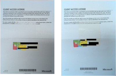 Windows Server 2012 5 CAL USER + 5 RDS CAL User