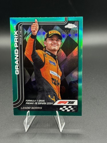 2025 Topps Chrome Formula 1 - Grand Prix Driver of the Day Lando Norris #131...