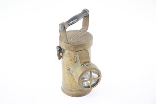 Miners Lamps Mining Memorabilia Brass CEAG Inspection Lamp Barnsley BE30 1930's