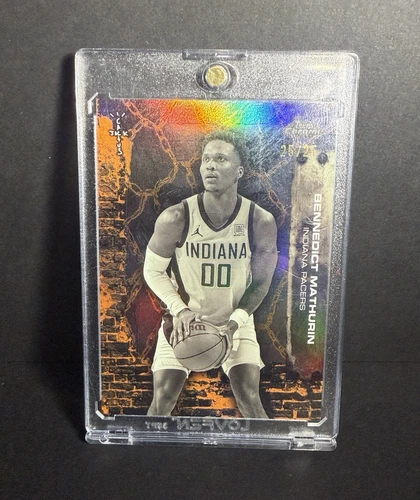 Topps Chrome Bennedict Mathurin #16 Orange /25 Indiana Pacers 2026