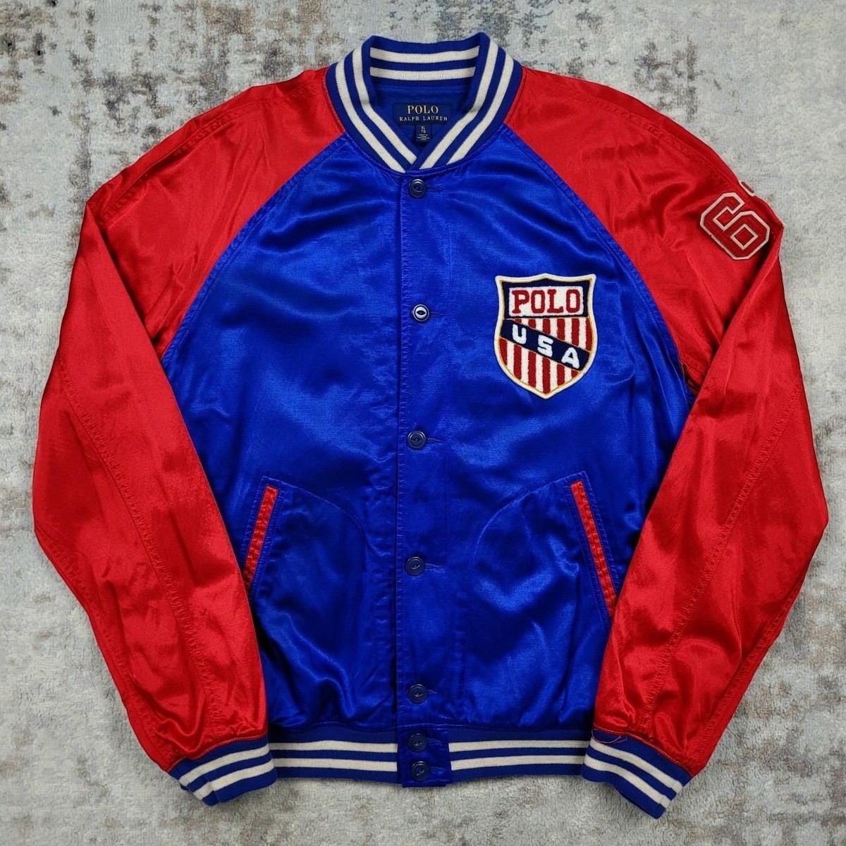 Polo Ralph Lauren Limited Edition USA Cahriots Of Fire Varsity