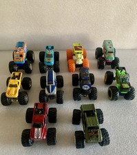 Hot Wheels Monster Jam lot Of 10 Monster Trucks 1:64