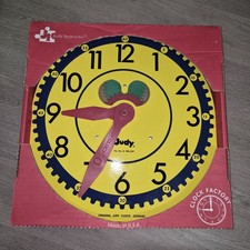 Original Judy Instructo Teaching Clock J209040 New In Box Made In USA