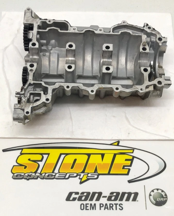 OEM 2017-2025 Can-Am Maverick X3 MAX Turbo Lower Crankcase Crank Case 420893001